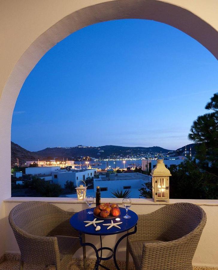 Patmos Katina Rooms 斯科拉 外观 照片